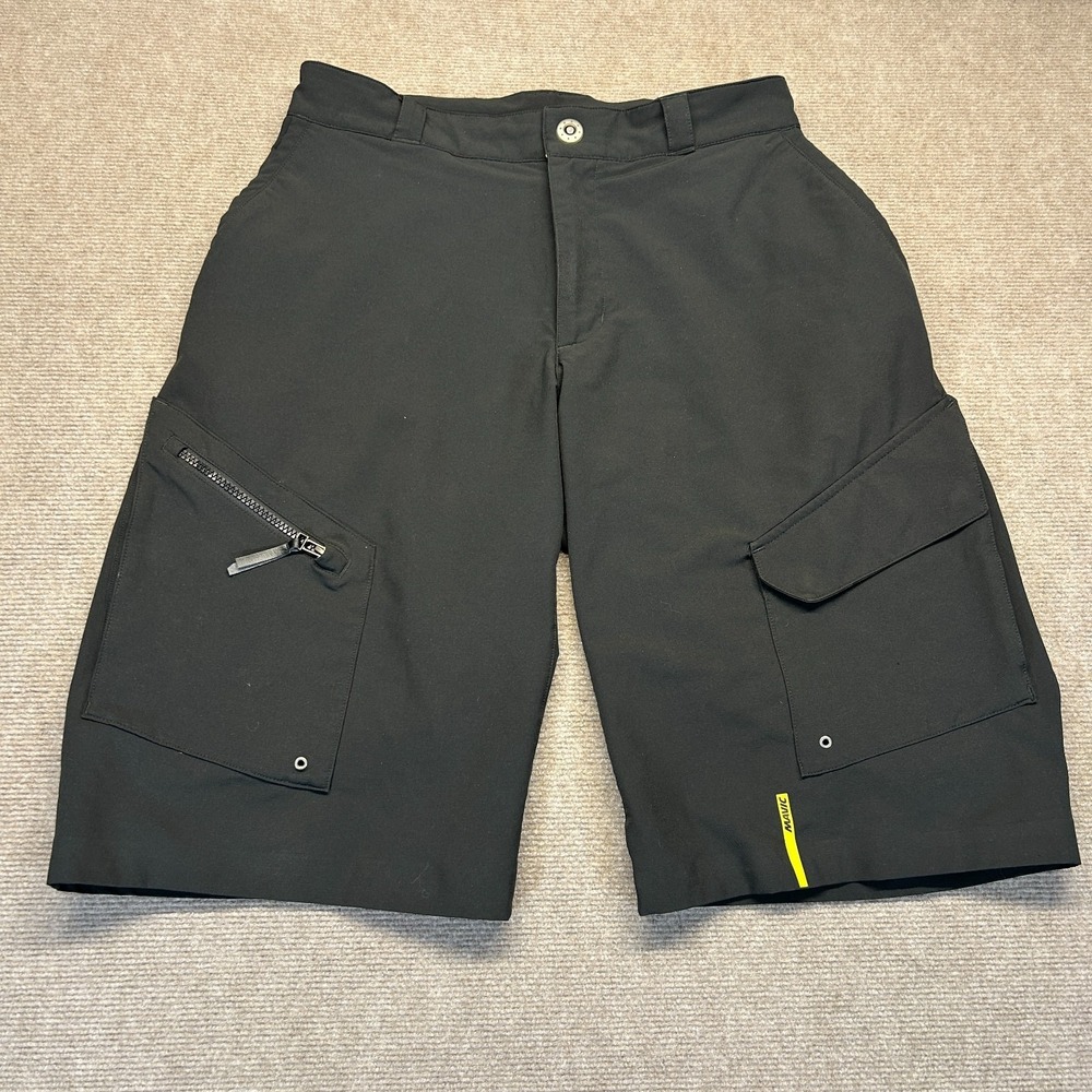 Mavic Cargo Shorts Men's Small Baggy Comfort Utility Cycling MTB Performance 14"